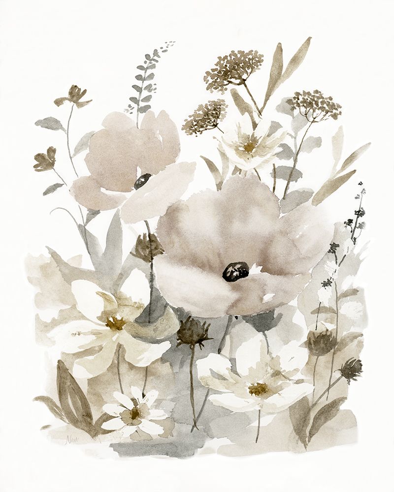 Neutral Nature II art print by Nan for $57.95 CAD
