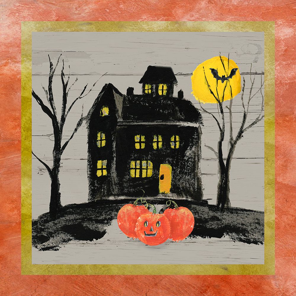 Haunted House art print by Nan for $57.95 CAD