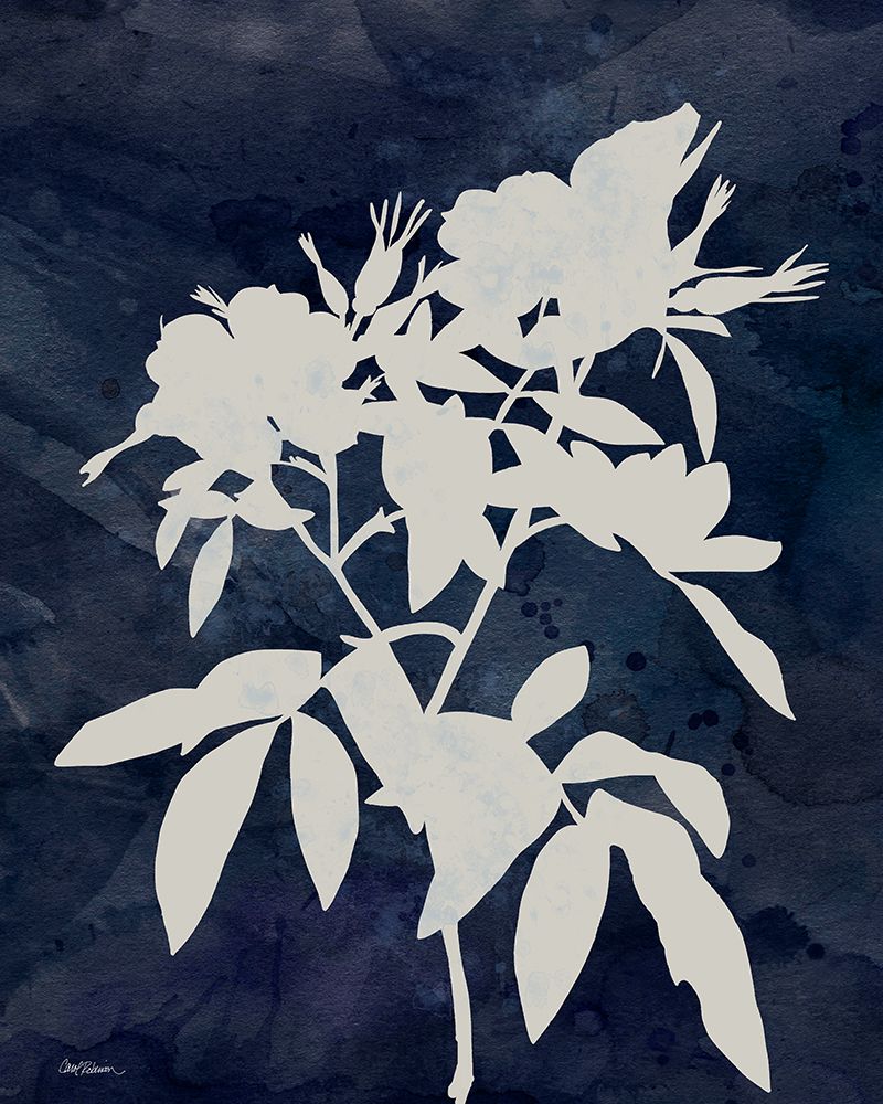 Indigo Botanical I Revisited art print by Carol Robinson for $57.95 CAD