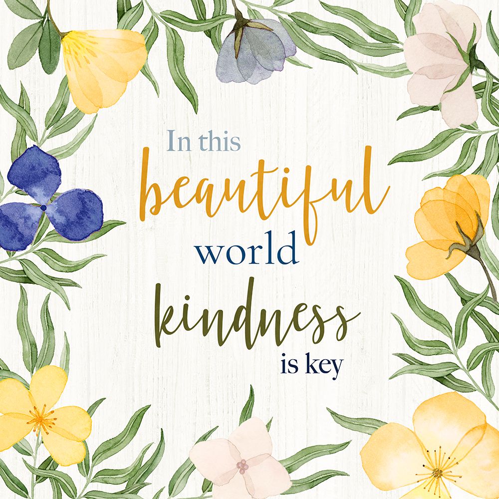 Kindness is Key art print by Kourtni Gunn for $57.95 CAD