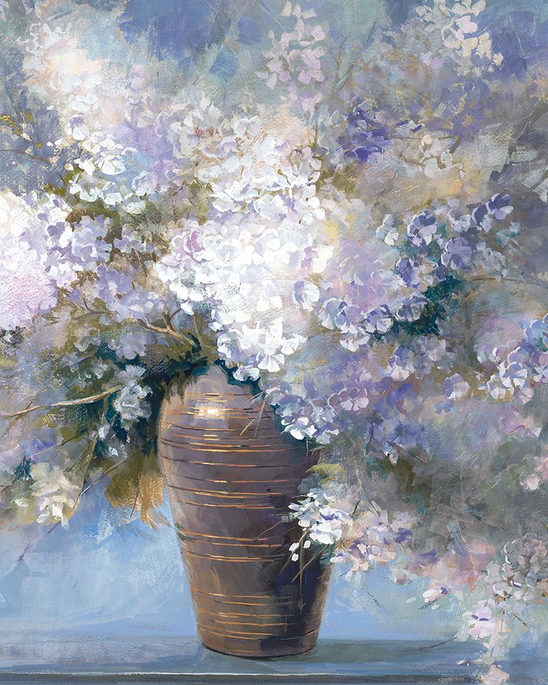 Lavender Explosion Revisited art print by Yumiko Ichikawa for $57.95 CAD