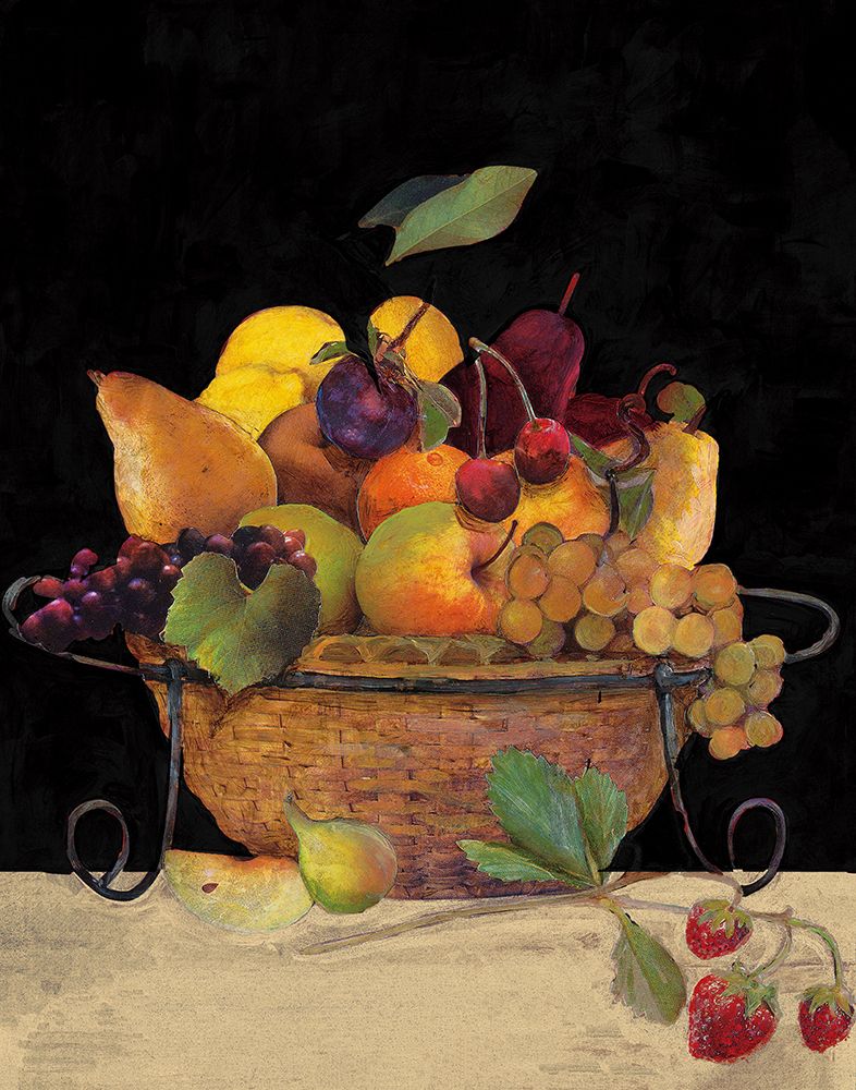 Fruit Basket II art print by Charlene Olson for $57.95 CAD