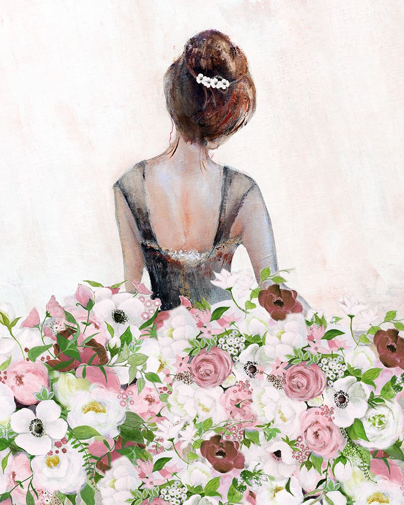 Floral Contemplation I art print by Tava Studios for $57.95 CAD