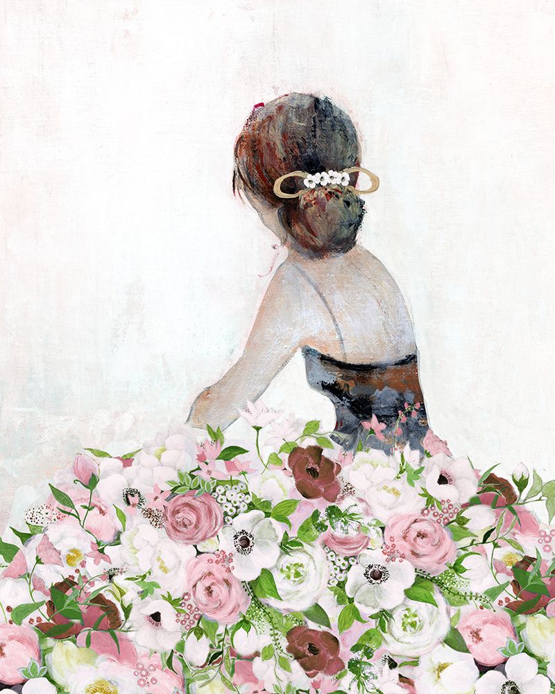 Floral Contemplation II art print by Tava Studios for $57.95 CAD