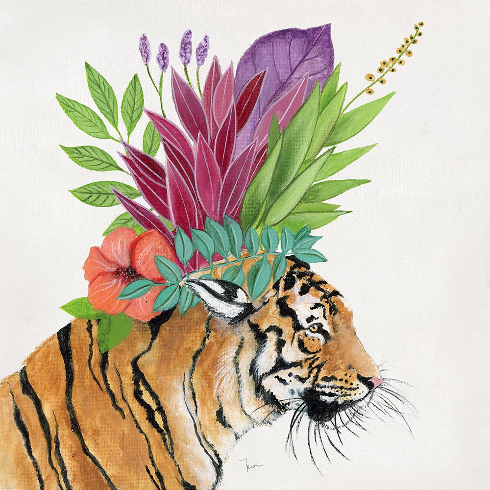 Royale Tiger art print by Tava Studios for $57.95 CAD