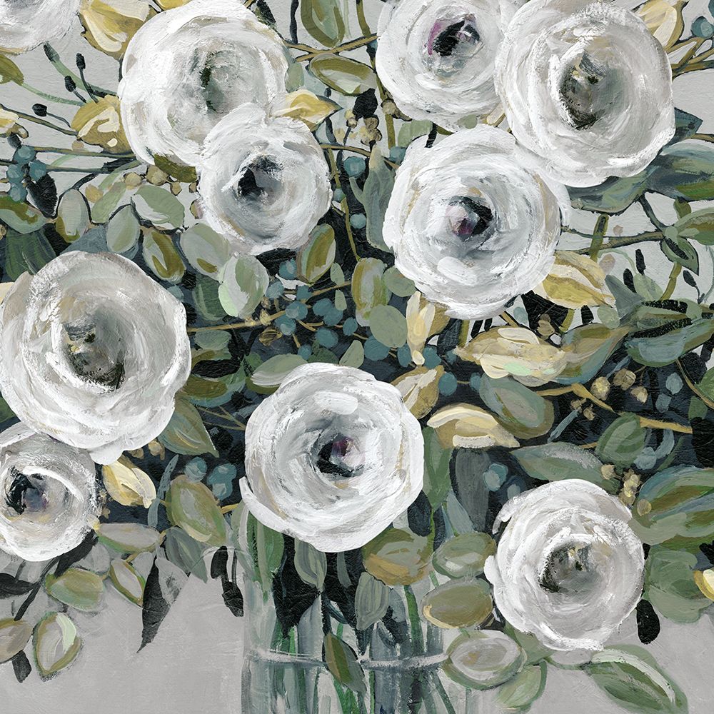 White Rose Parade art print by Carol Robinson for $57.95 CAD