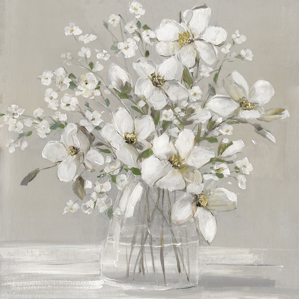 Blooming Magnolias art print by Sally Swatland for $57.95 CAD
