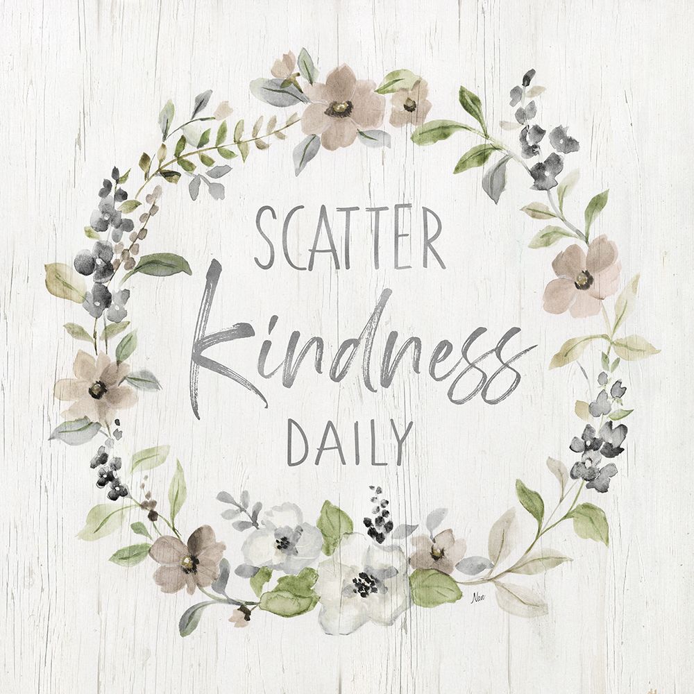 Scatter Kindness art print by Nan for $57.95 CAD