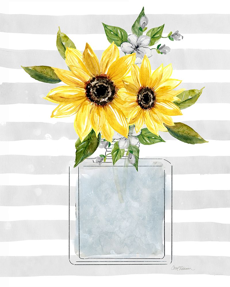 Sunflower Perfume I art print by Carol Robinson for $57.95 CAD