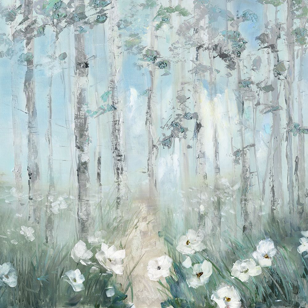 Magical Birch Grove art print by Sally Swatland for $57.95 CAD