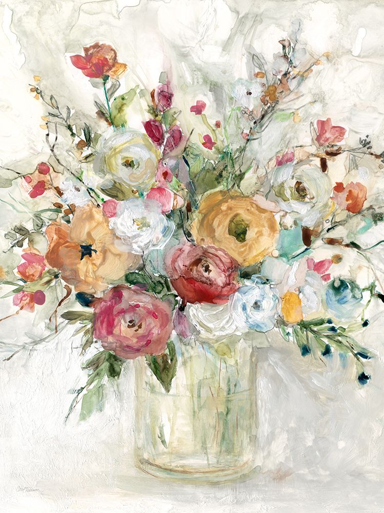 Contemporary Bouquet art print by Carol Robinson for $57.95 CAD