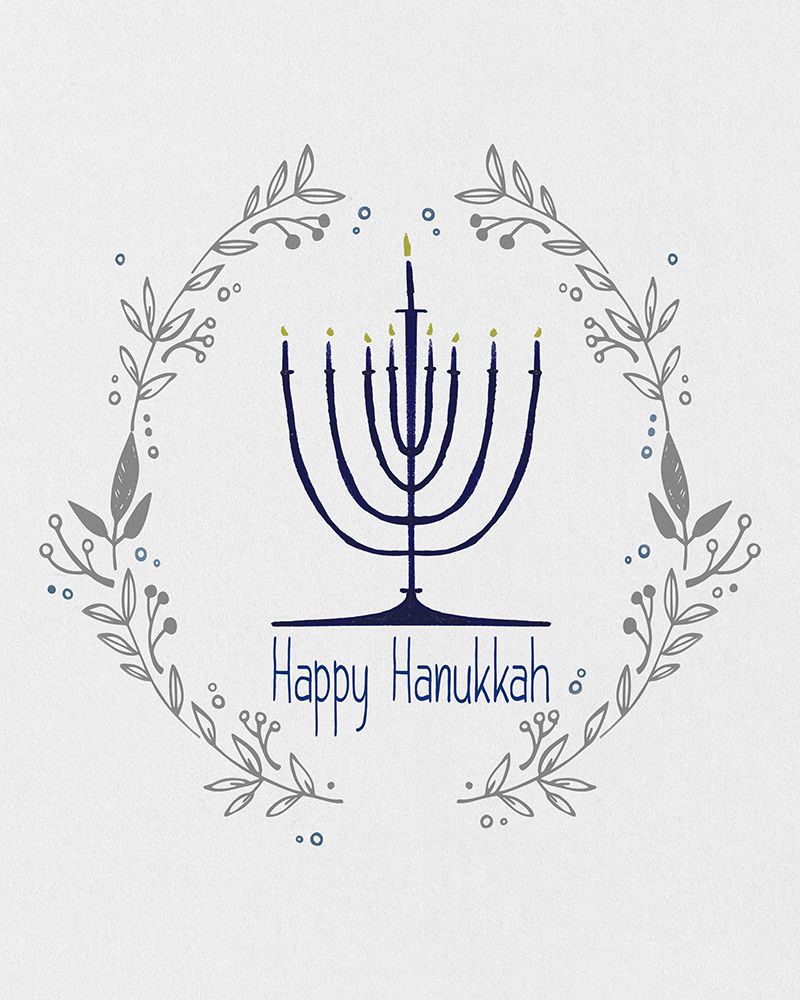 Happy Hanukkah II art print by Susan Jill for $57.95 CAD