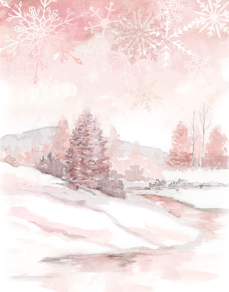 Blush Winter art print by Nan for $57.95 CAD