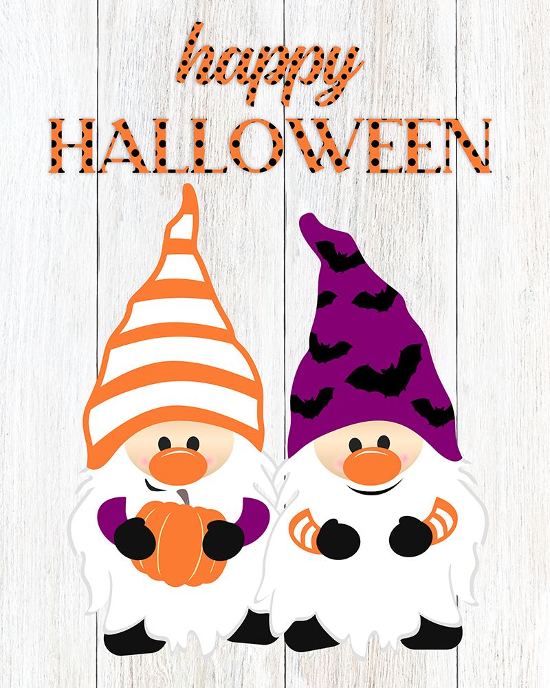 Halloween Gnomes art print by CAD Designs for $57.95 CAD