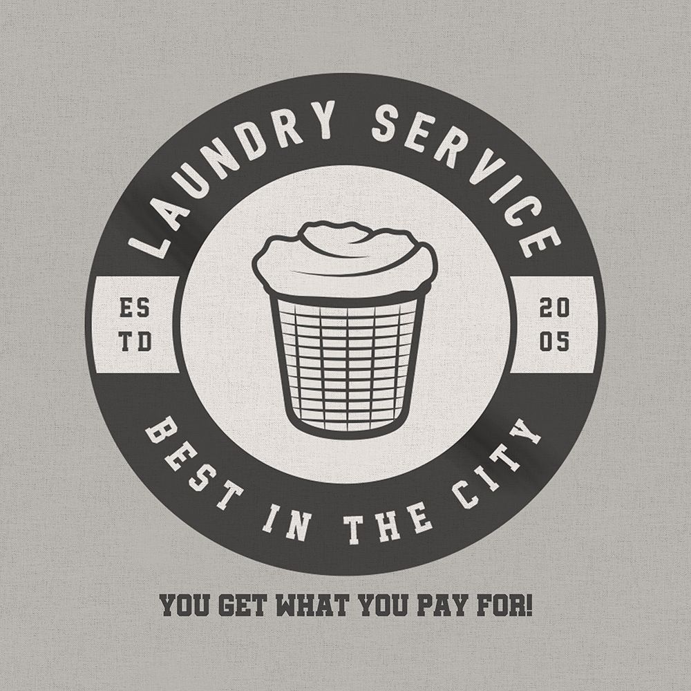 Best In The City Laundry art print by CAD Designs for $57.95 CAD