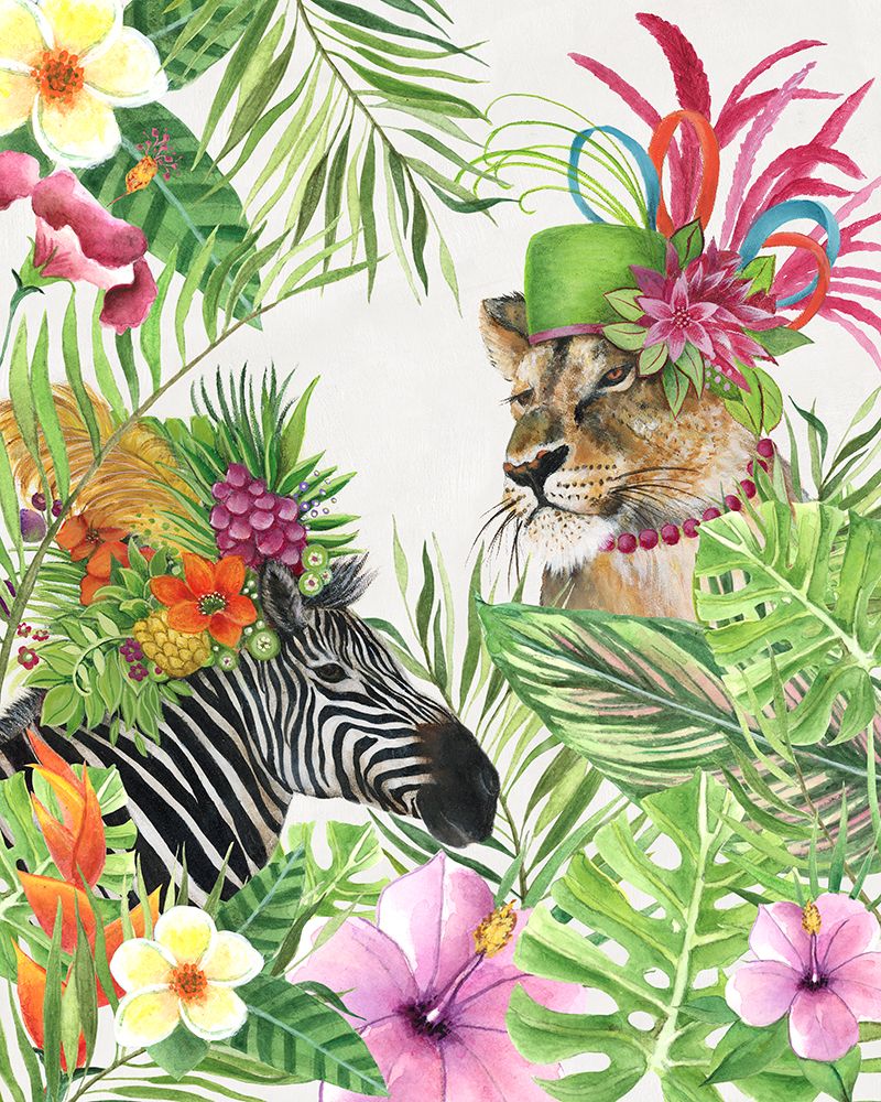 Jungle Royale II art print by Tava Studios for $57.95 CAD