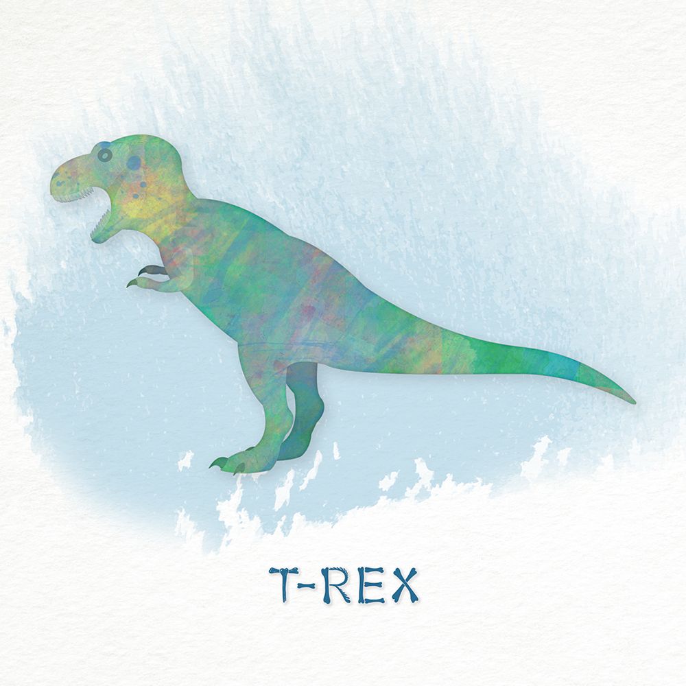 T-Rex art print by CAD Designs for $57.95 CAD