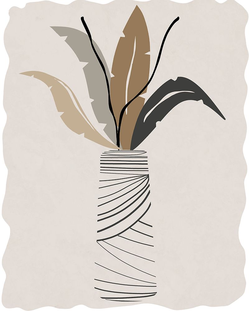 Palm Arrangement II art print by Daniela Santiago for $57.95 CAD