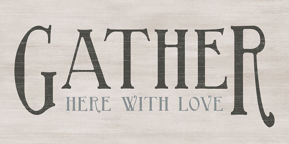 Gather With Love art print by CAD Designs for $57.95 CAD