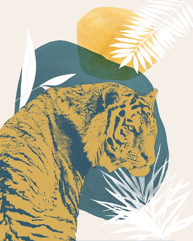 Jungle Cat I art print by Carol Robinson for $57.95 CAD