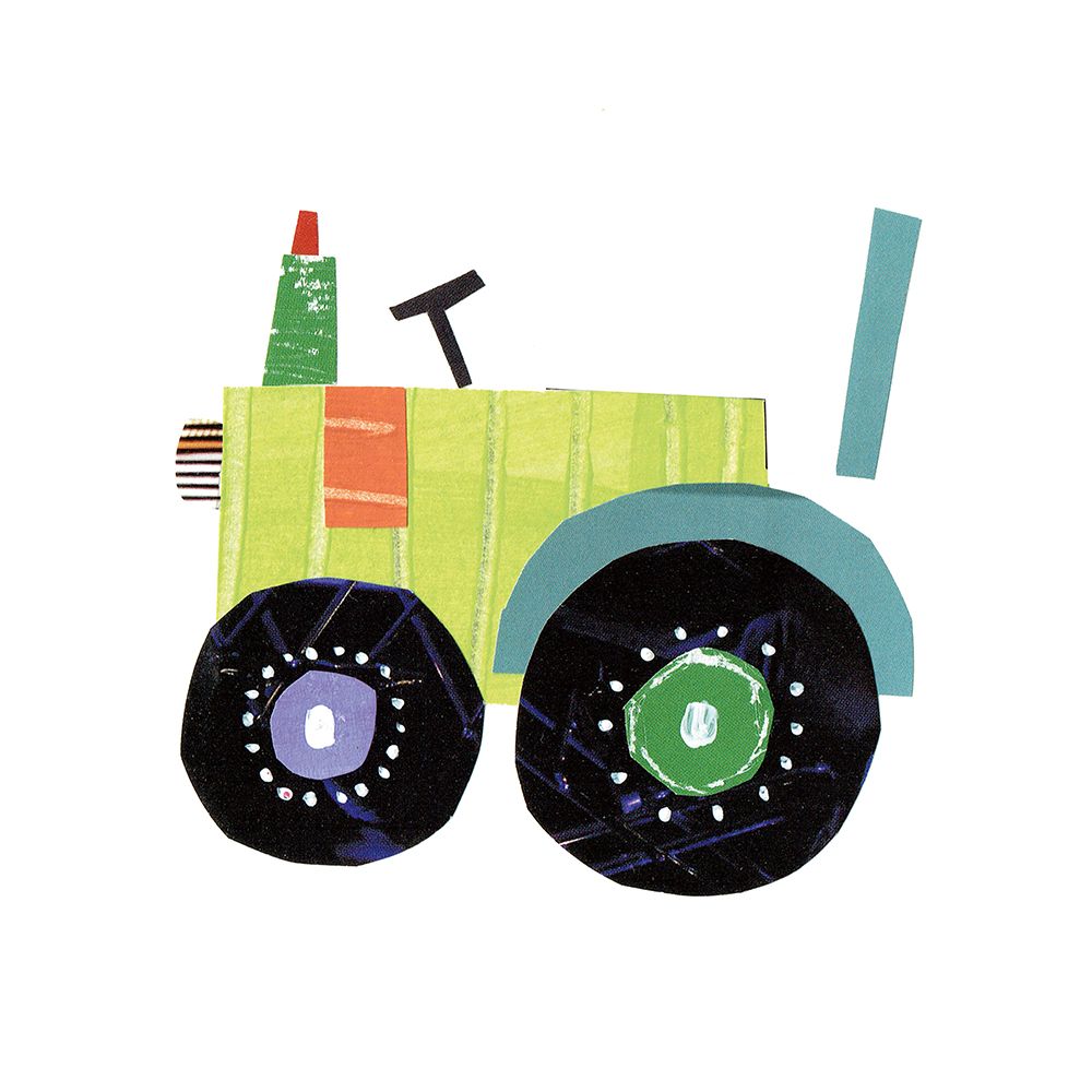 Tractor III art print by Katherine and Elizabeth Pope for $57.95 CAD