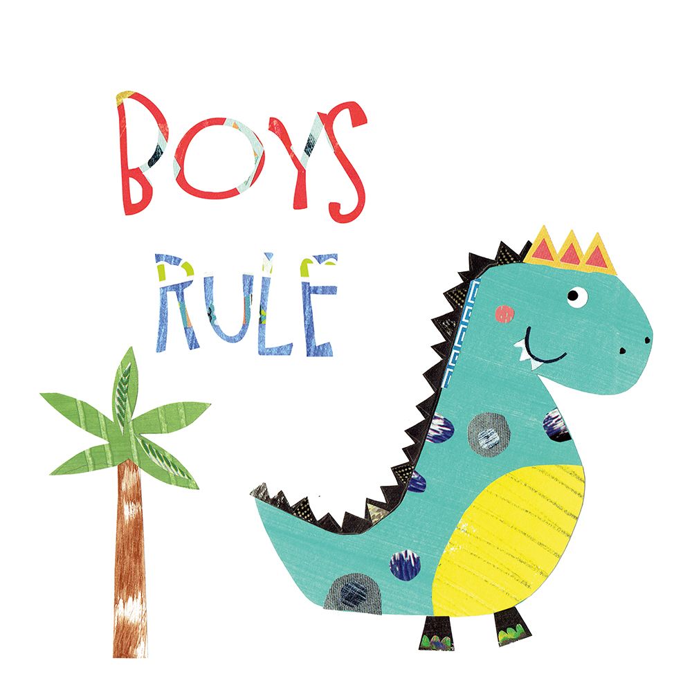 Boys Rule art print by Katherine and Elizabeth Pope for $57.95 CAD