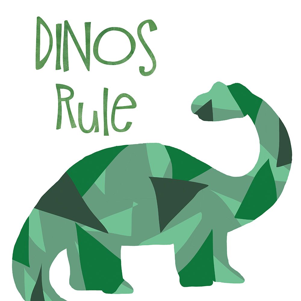 Dinos Rule art print by Daniela Santiago for $57.95 CAD
