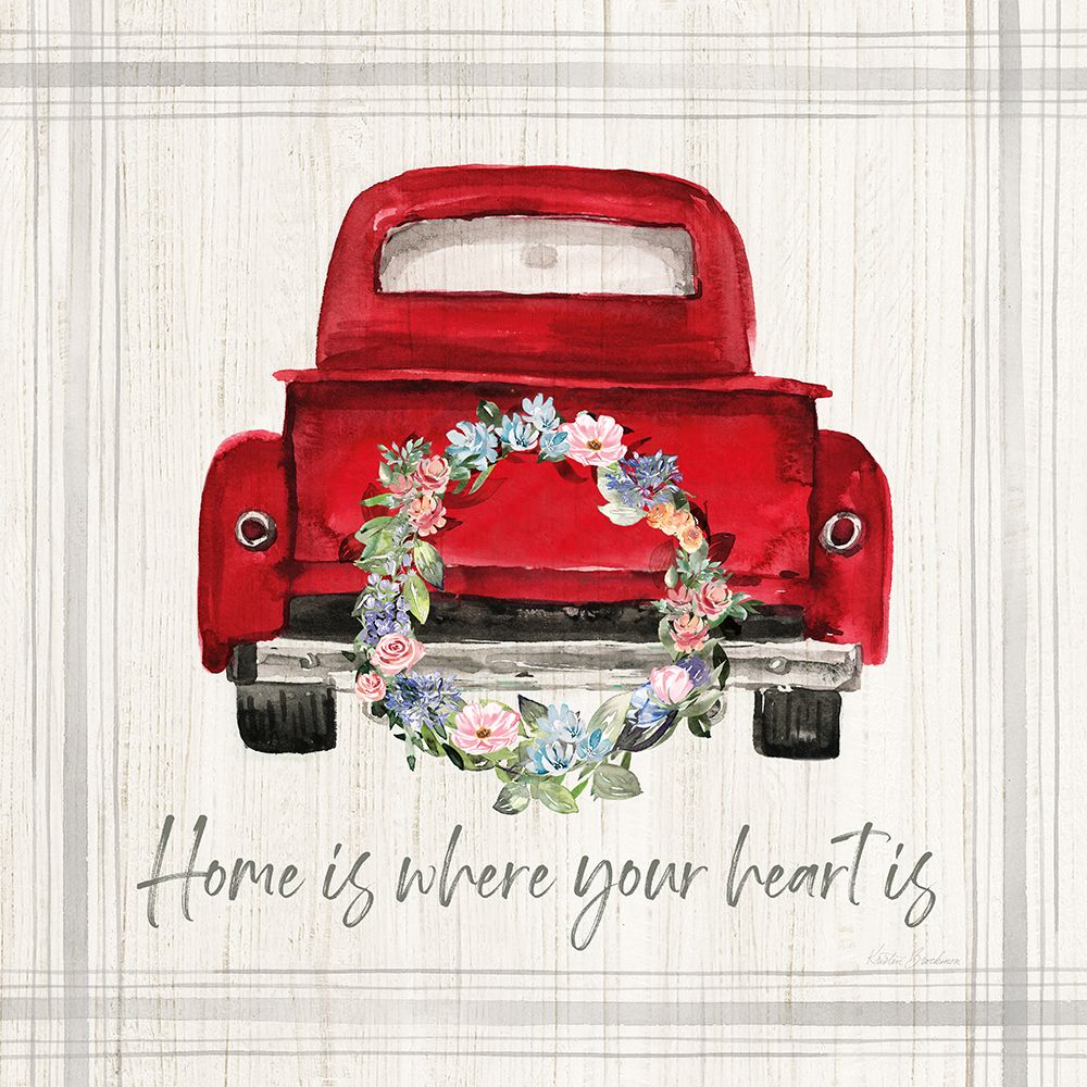 Home Is Where Your Heart Is art print by Kristen Brockmon for $57.95 CAD