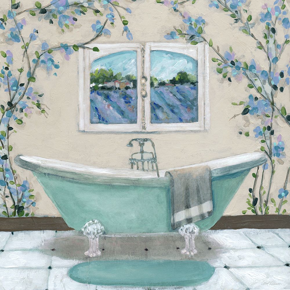 Tuscany Bath I art print by Carol Robinson for $57.95 CAD