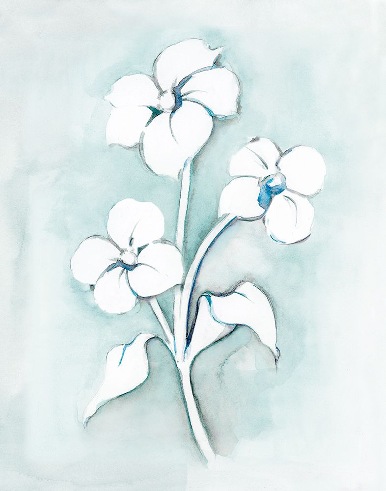 Bohemian Blue I art print by Stella Chang for $57.95 CAD