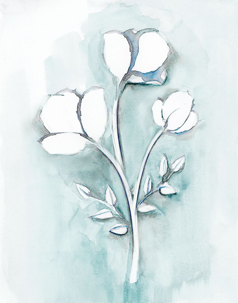 Bohemian Blue III art print by Stella Chang for $57.95 CAD