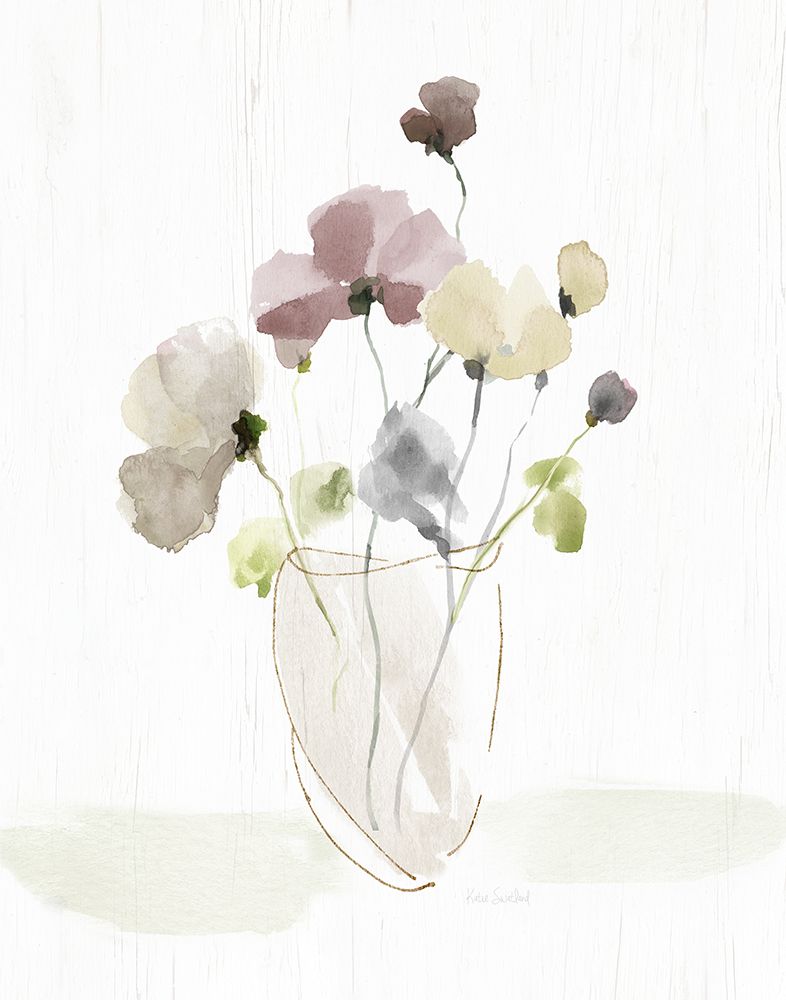 Choose Happy Bouquet I art print by Katie Swatland for $57.95 CAD