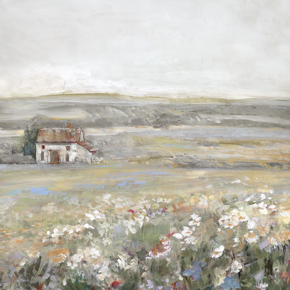 Soft Summer Meadow I art print by Sally Swatland for $57.95 CAD