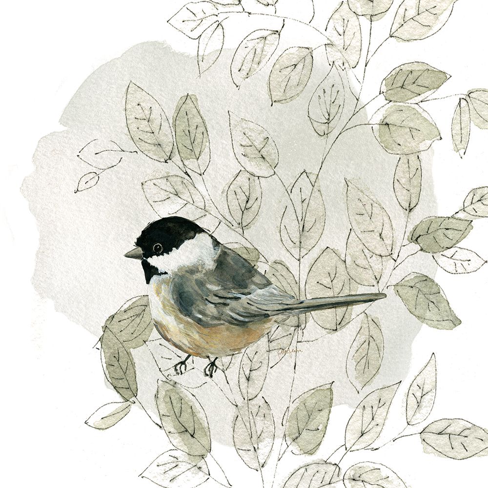 Botanical Sketchbook Bird II art print by Livi Finn for $57.95 CAD