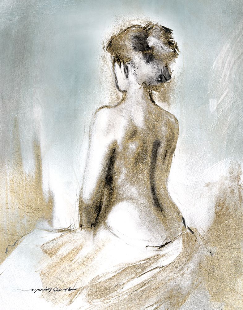 Figure in Golden Light II art print by E. Anthony Orme for $57.95 CAD