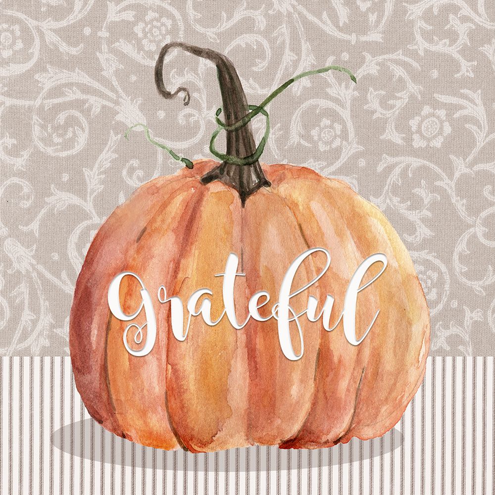 Grateful Pumpkin art print by Livi Finn for $57.95 CAD