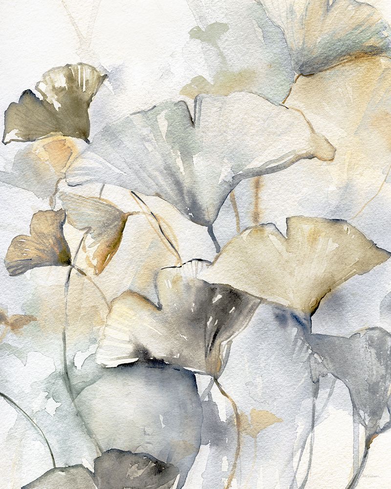 Gracefully Ginkgo I art print by Carol Robinson for $57.95 CAD