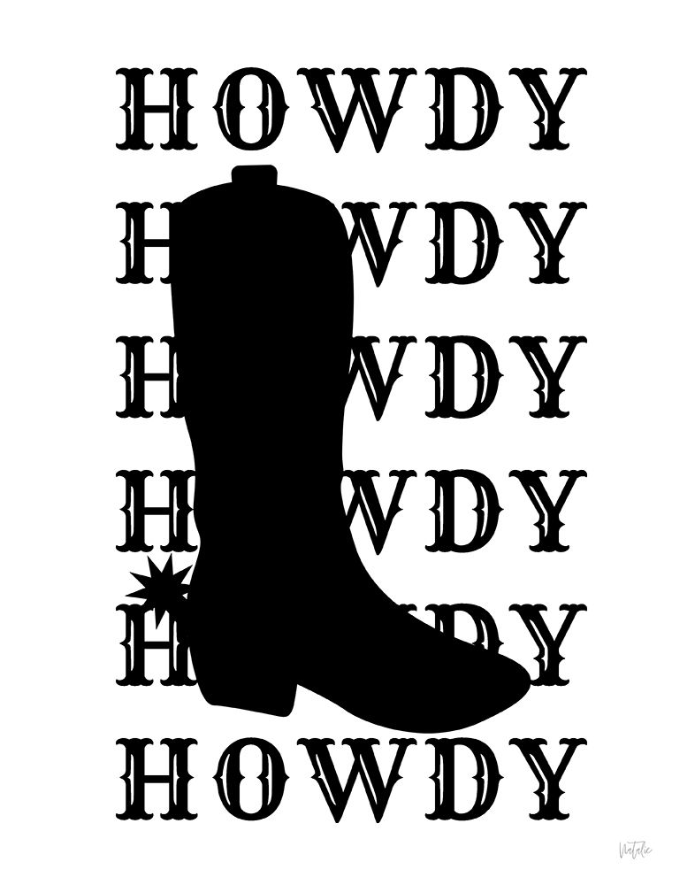 Howdy art print by Natalie Carpentieri for $57.95 CAD
