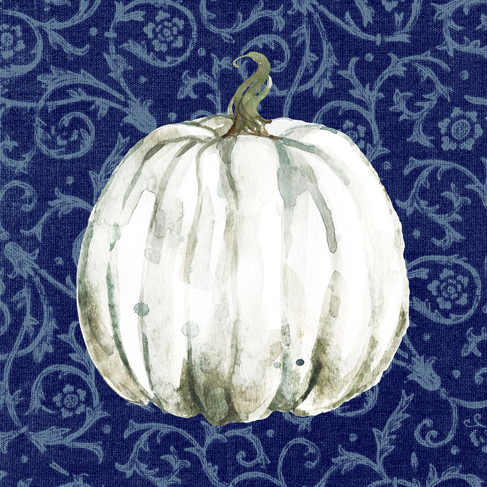 Patterned Pumpkin I art print by Carol Robinson for $57.95 CAD