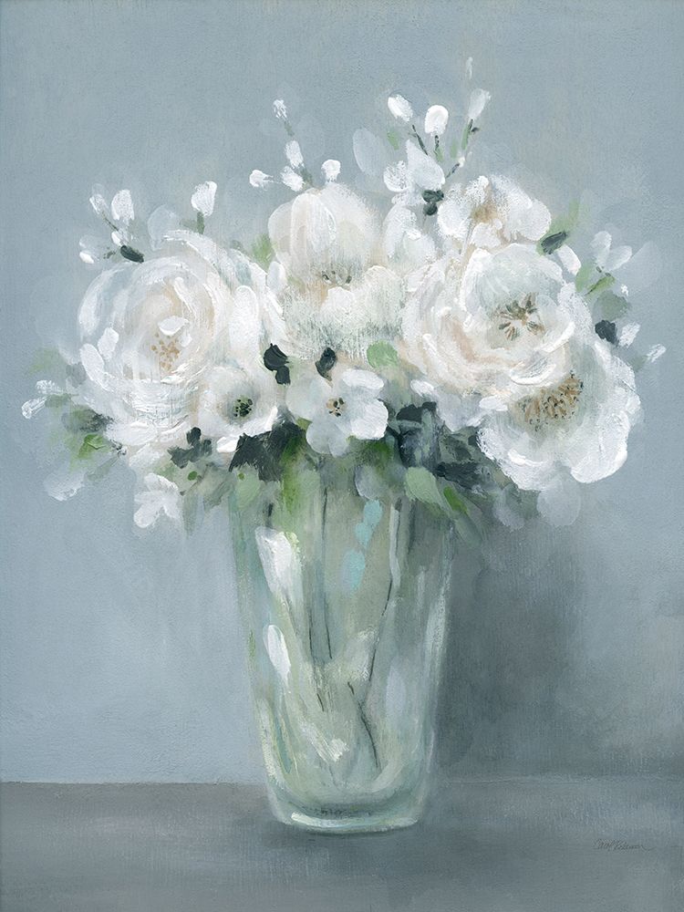 All White Blooms art print by Carol Robinson for $57.95 CAD