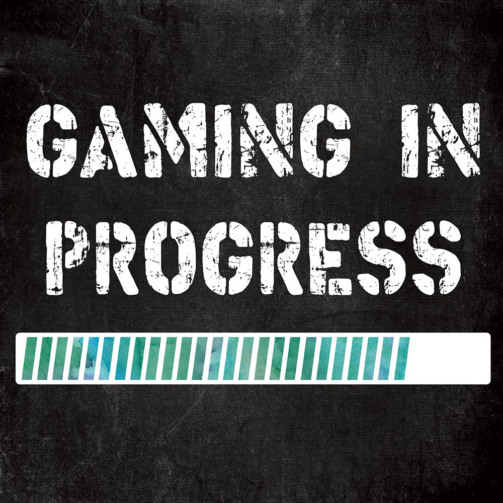 Gaming in Progress art print by CAD Design for $57.95 CAD