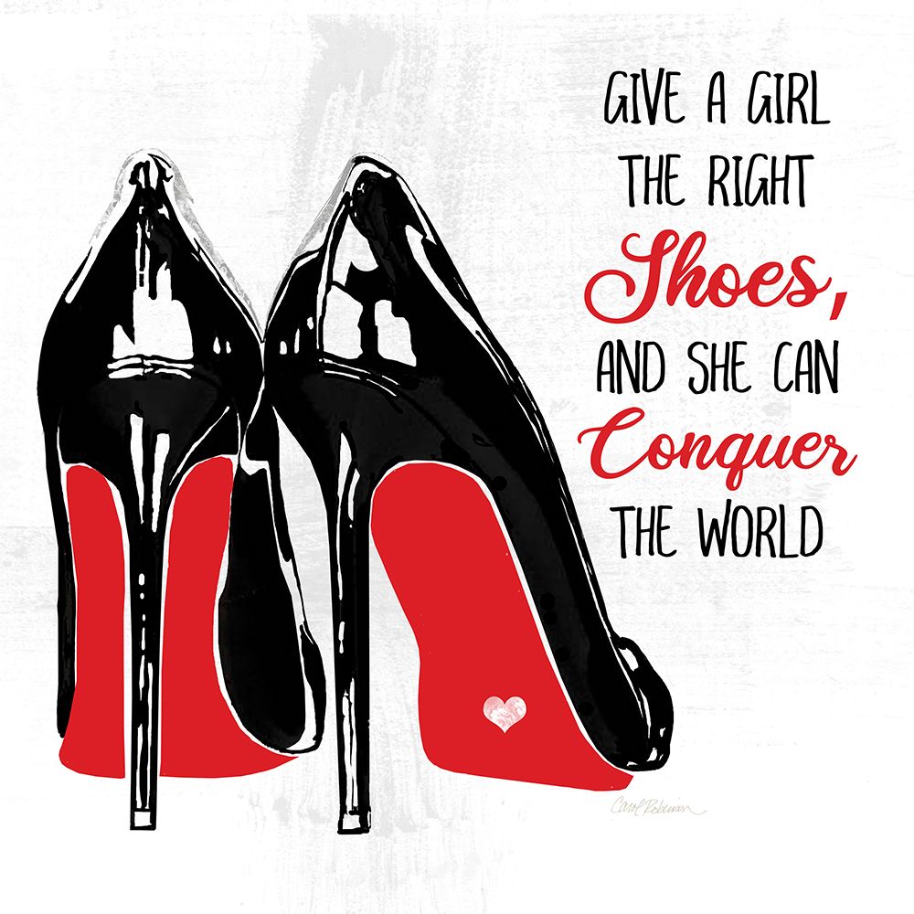 The Right Shoes art print by Carol Robinson for $57.95 CAD