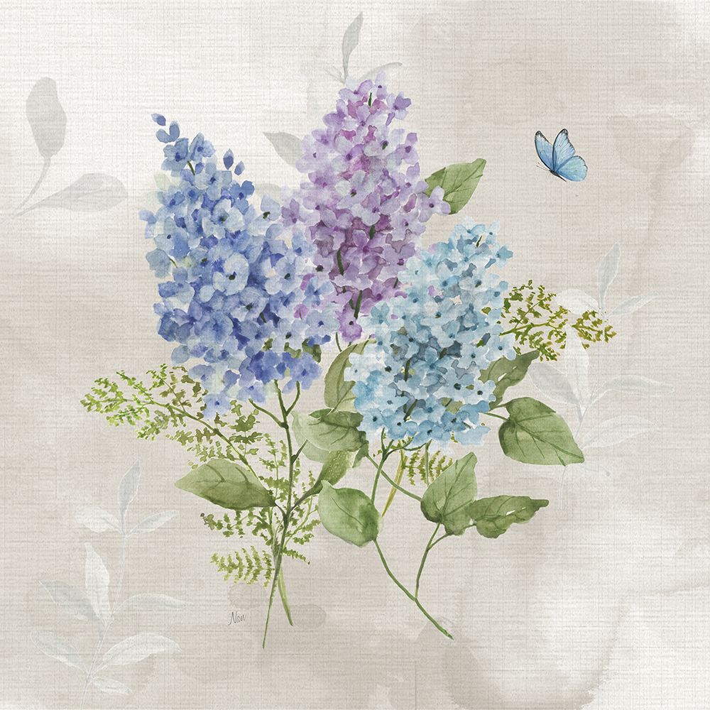 Lilac Cluster I art print by Nan for $57.95 CAD