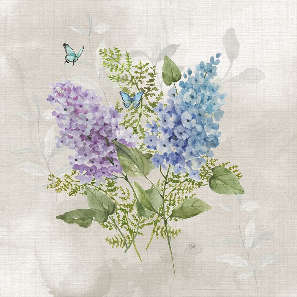 Lilac Cluster II art print by Nan for $57.95 CAD