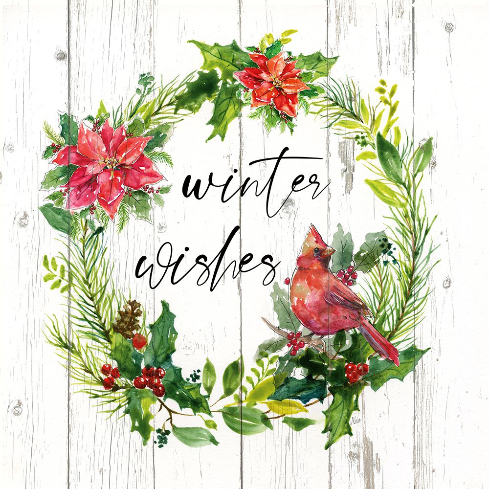 Winter Wishes art print by Nan for $57.95 CAD