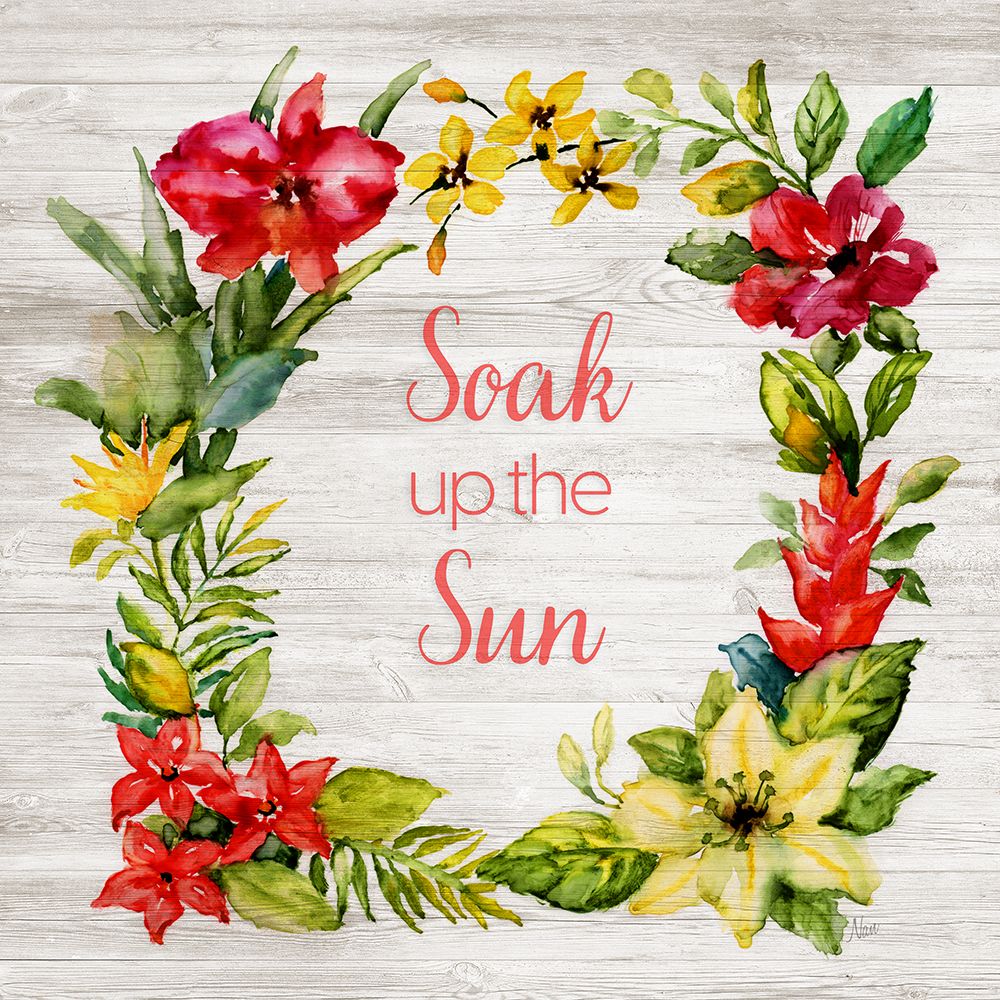 Soak Up The Sun art print by Nan for $57.95 CAD