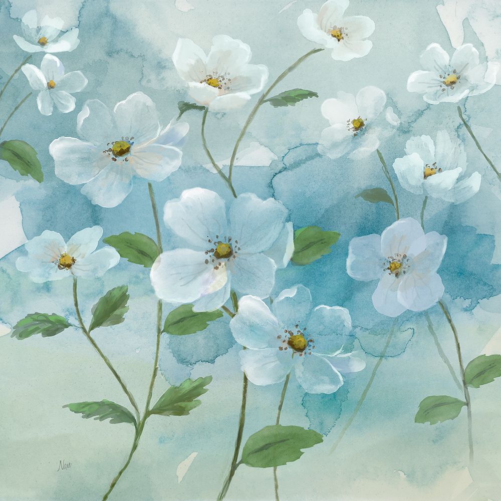 Ethereal Flowers I art print by Nan for $57.95 CAD