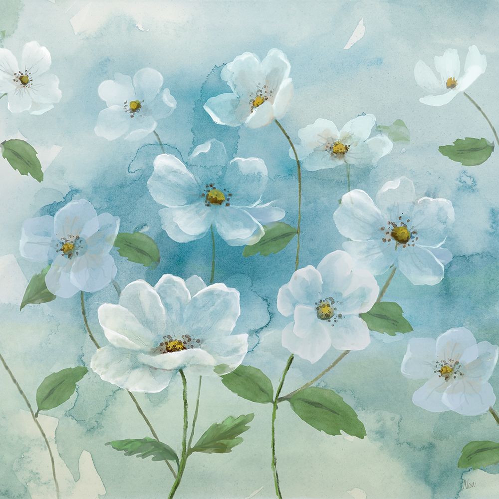 Ethereal Flowers II art print by Nan for $57.95 CAD