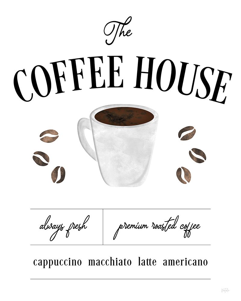 Always Fresh Coffee House art print by Natalie Carpentieri for $57.95 CAD