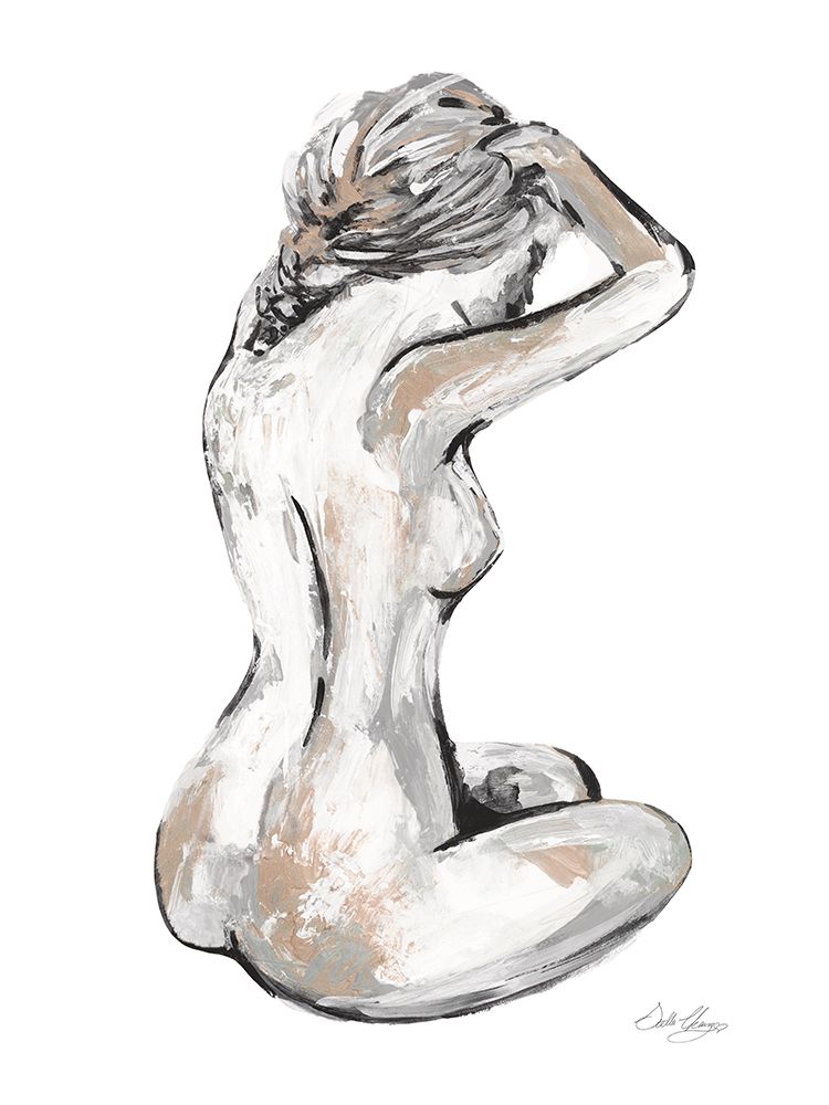 Solitary Nude art print by Stella Chang for $57.95 CAD